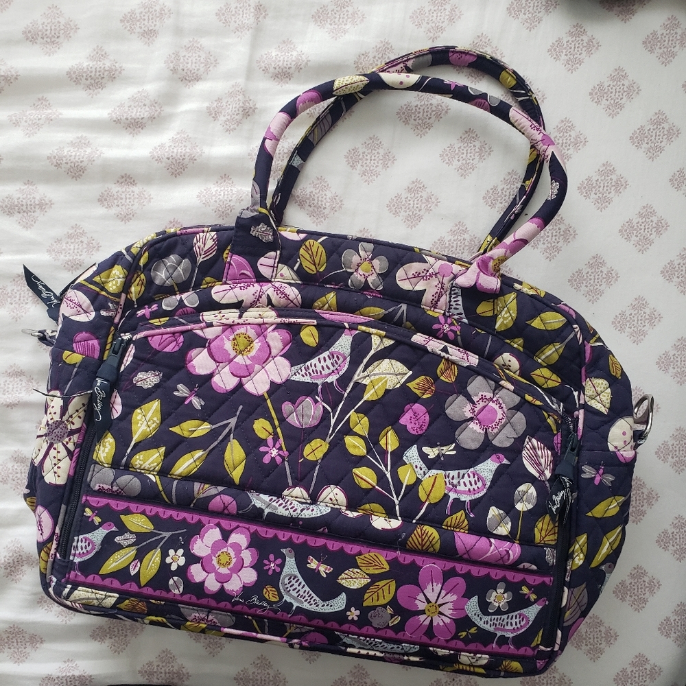 Spacious Vera Bradly laptop carrier